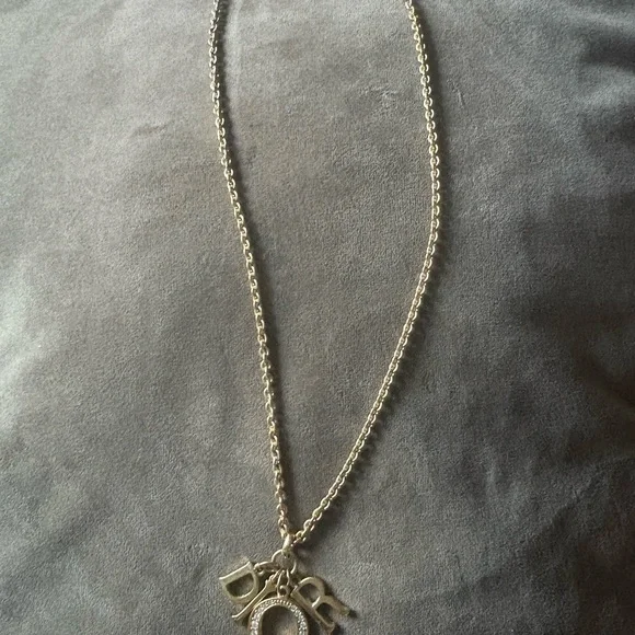 DIOR Gold Necklace with Pendant